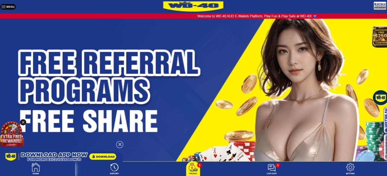 WD40 Casino Review 2026: AU$5,000 Welcome Match