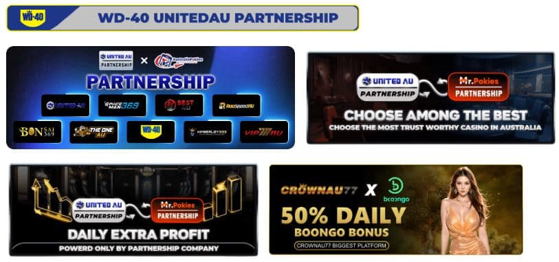 WD40 Casino Bonus 2026 – 200% up to AU$5,000 & 150 Spins image 3